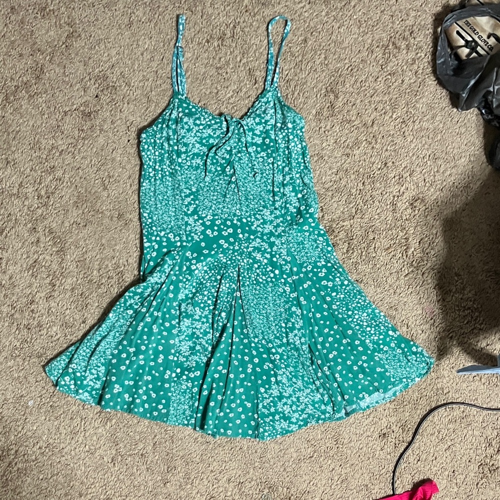Wild Fable Teal Textured Top